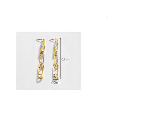 Aretes de Plata Pura Lujo Ligero Moda Europea Americana - Image 6