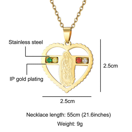 Dije Virgen de Guadalupe - Joya Religiosa de Plata - Image 16