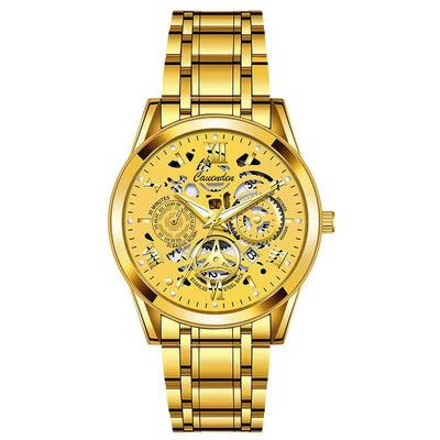 Reloj Deportivo Impermeable con Esfera Calada Luminosa para Hombre - Image 3