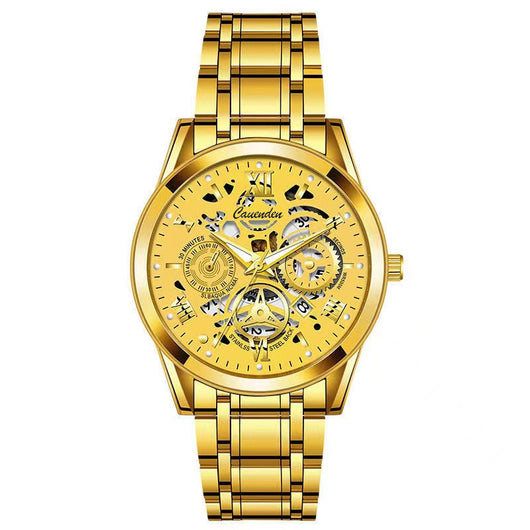 Reloj Deportivo Impermeable con Esfera Calada Luminosa para Hombre - Image 3