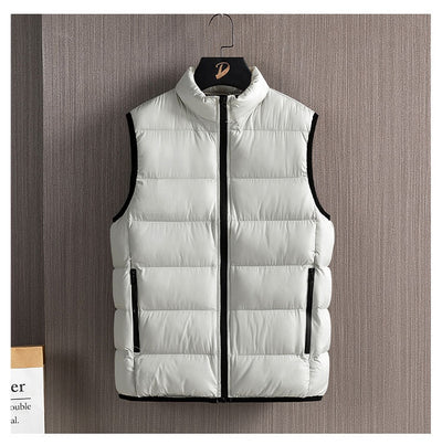 Chaleco de Algodón para Hombre con Cuello Alto - Estilo y Confort - Image 15