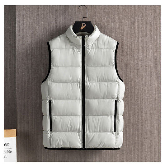 Chaleco de Algodón para Hombre con Cuello Alto - Estilo y Confort - Image 15