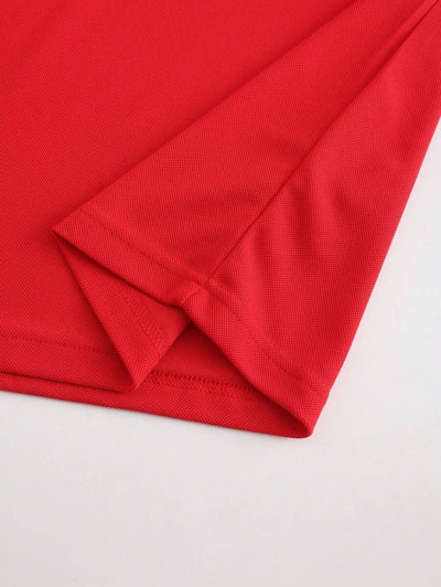 Camisa Casual Transpirable de Manga Corta para Negocios y Commuting - Image 12