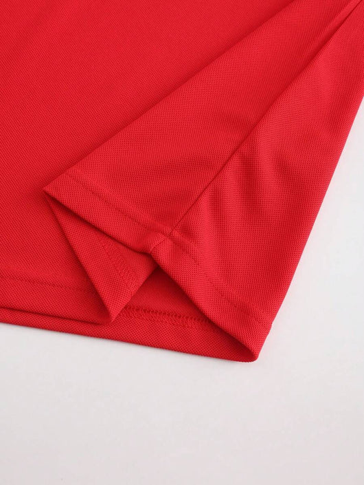 Camisa Casual Transpirable de Manga Corta para Negocios y Commuting - Image 12