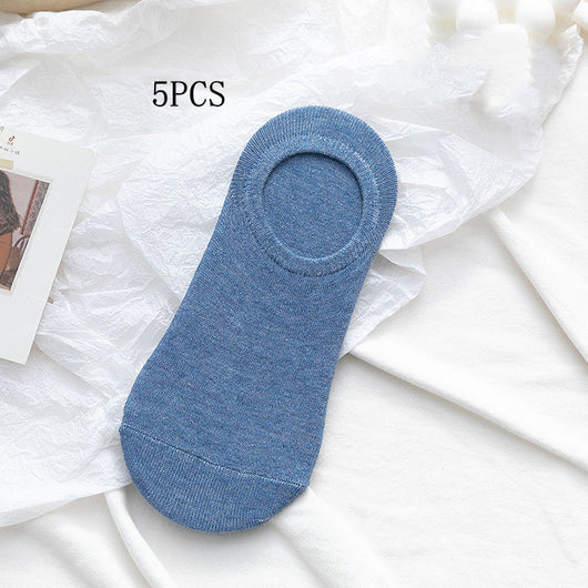 Calcetines Invisibles Unisex Colores Sólidos - Comodidad Discreta para Todos - Image 25