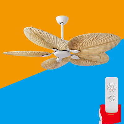 Ventilador de Techo Kwai Leaf Light con Diseño Tradicional - Image 8