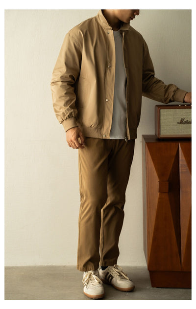 Camisa Antiarrugas Impermeable para Hombre - Colores Lisos, Sin Planchado - Image 27