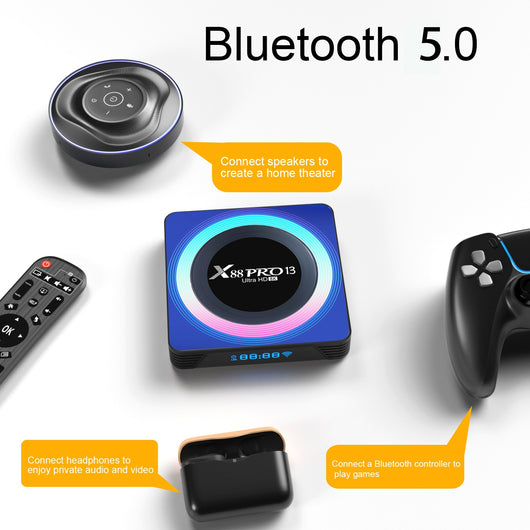 Caja Smart TV X88PRO 13 RK3528 con Android 13 y Bluetooth 8K - Image 20
