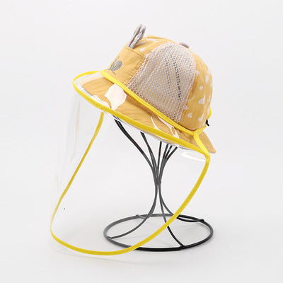 Gorro Protector Antigotas para Bebé con Máscara Integrada - Image 5