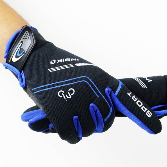Guantes de Ciclismo Táctiles de Dedo Largo