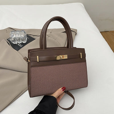 Bolsa Crossbody Retro con Bloques de Color - Image 20