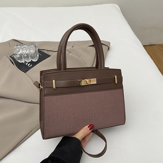 Bolsa Crossbody Retro con Bloques de Color - Image 20