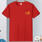 Camiseta de Algodón Puro para Parejas - Ajuste Slim Talla Grande
