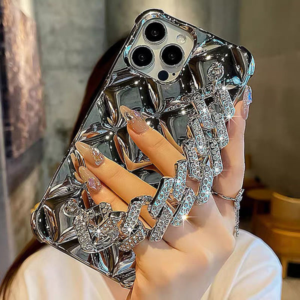 Funda para Teléfono con Diamantes de Lujo
