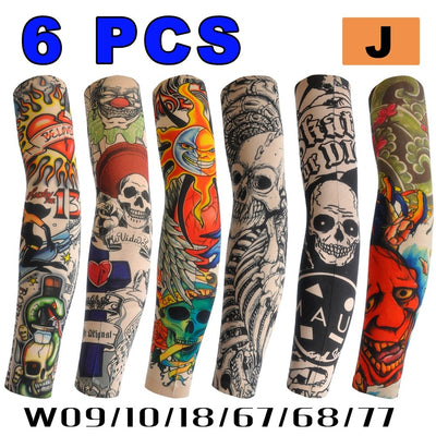 Manga de Protección Solar sin Costuras - Conjunto de 6 Piezas con Tecnología Antitatuaje - Image 11