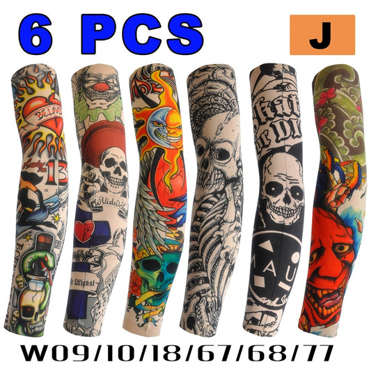 Manga de Protección Solar sin Costuras - Conjunto de 6 Piezas con Tecnología Antitatuaje - Image 11