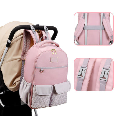 Mochila Pañalera de Gran Capacidad con Múltiples Bolsillos - Image 11
