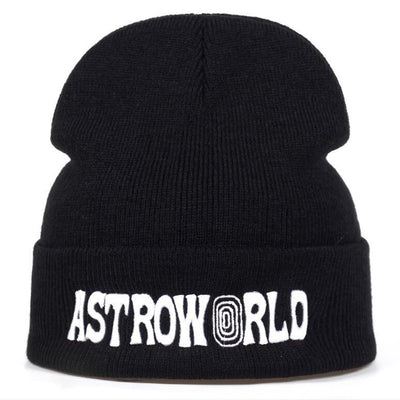 Gorro Tejido Acrílico con Bordado de Letras para Hombre y Mujer