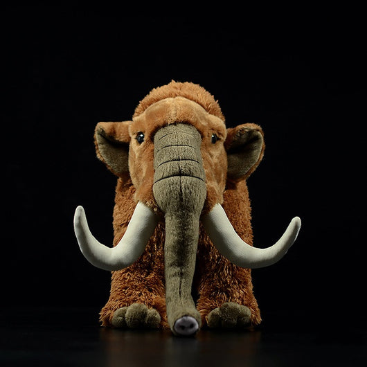Peluche Mamut Realista 33cm - Juguete Suave de Animales Prehistóricos - Image 6