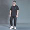 Conjunto Deportivo Oversized: Camiseta y Pantalón Holgado para Comodidad Total