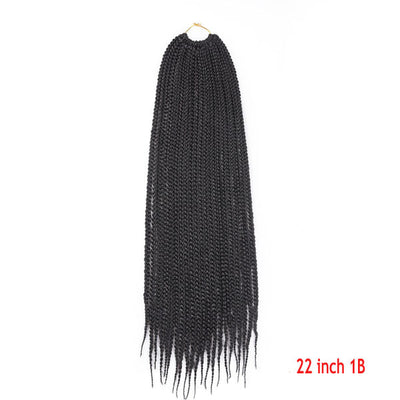 Extensiones de Cabello Trenzas Senegal Box Braids Crochet - Image 4