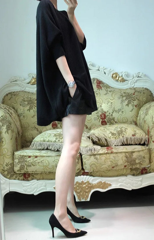 Suéter de Cashmere Cuello en V para Otoño - Image 10