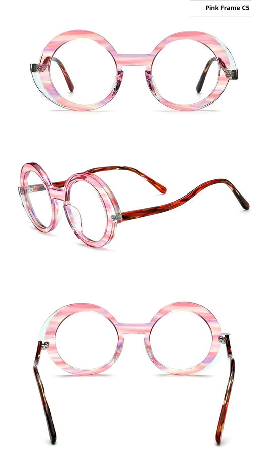 Marcos para Gafas Redondos Multicolor en Materiales Mixtos Unisex - Image 13