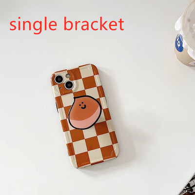 Funda para Celular Ajedrez Naranja con Soporte - Image 7