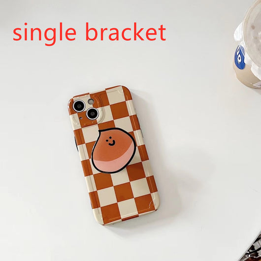 Funda para Celular Ajedrez Naranja con Soporte - Image 7