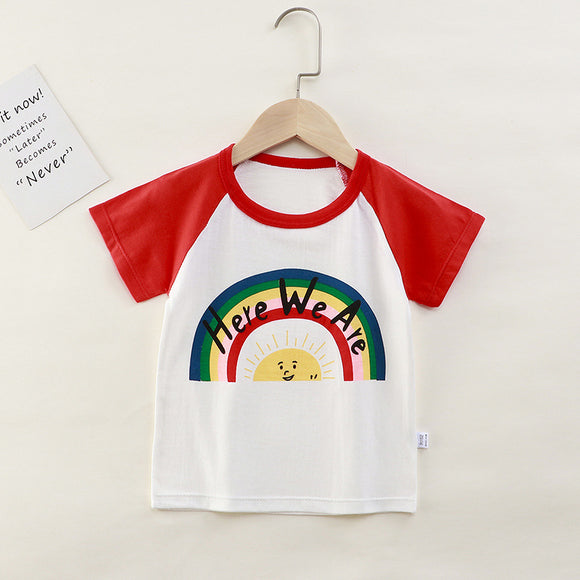 Playera Infantil 100% Algodón Puro con Diseños Animados