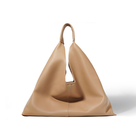 Bolso Tote de Cuero Suave - Bolsa Casual de Hombro Estilo Idle para Mujer - Image 2