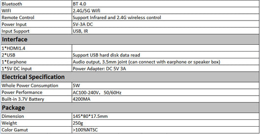 Proyector Portátil Inteligente M6S DLP Android 32GB - Image 7