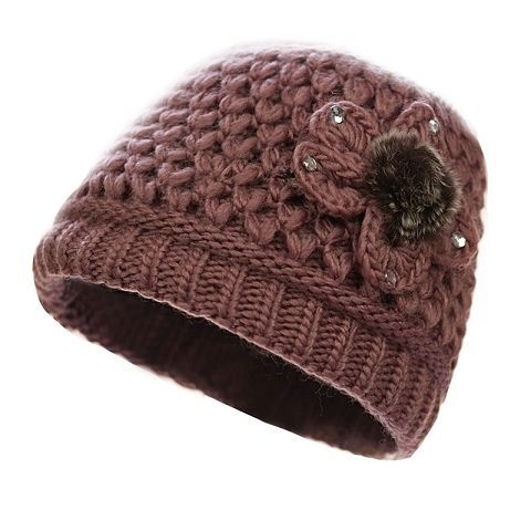 Gorro de Lana Tejido para Mamá - Abrigo Cálido Invierno - Image 5