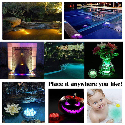 Luz LED Sumergible para Piscina con Control Remoto 21 Botones - Image 17