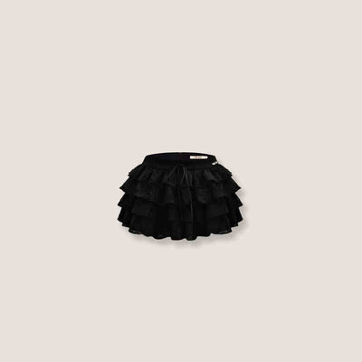 Falda Blanca Primavera con Bordados Hipster - Image 3