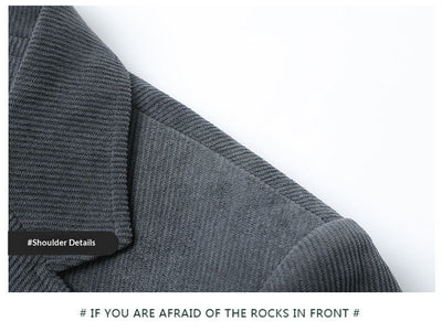 Blazer Casual de Lujo en Color Sólido para Hombre - Image 25