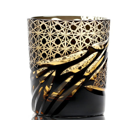 Vaso de Cristal Asterismo Estilo Edo Japonés - Image 6