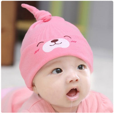 Gorro de Dormir Suave en Algodón para Bebé con Diseño Cartoon - Image 9