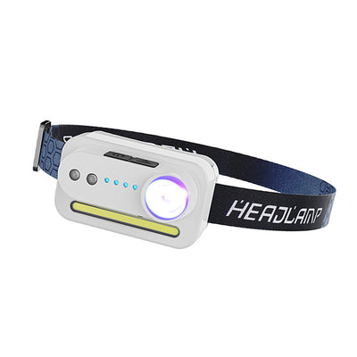 Linterna LED Frontal con Sensor de Luz y Carga Recargable - Image 7