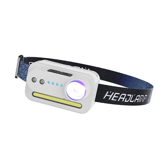 Linterna LED Frontal con Sensor de Luz y Carga Recargable - Image 7