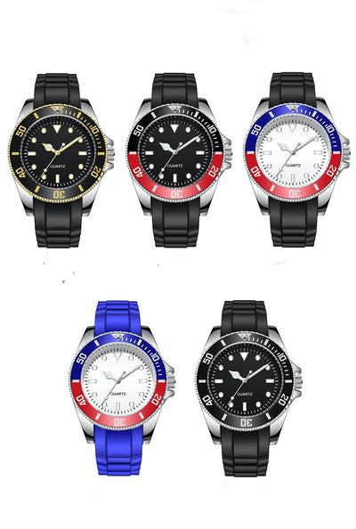 Reloj de Moda Luminoso de Silicona Resistente al Agua con Movimiento de Cuarzo - Image 13
