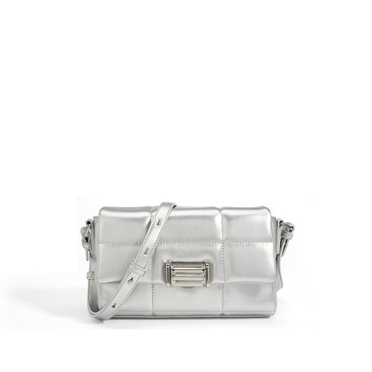 Bolso Cuadrado Pequeño de Cuero Suave para Mujer - Image 11