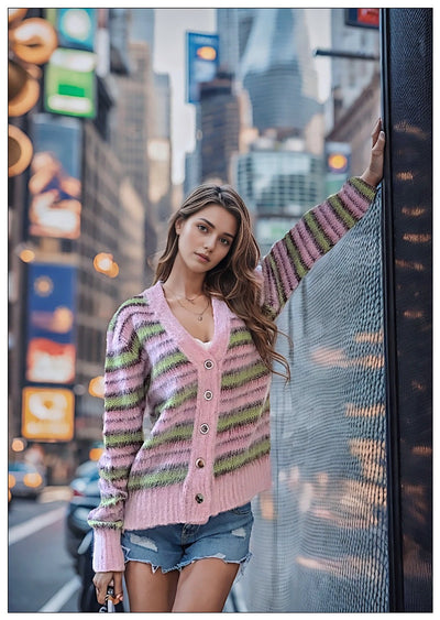 Cardigan de Lana Haima Premium - Suéter Tejido de Lujo - Image 31