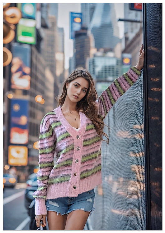 Cardigan de Lana Haima Premium - Suéter Tejido de Lujo - Image 31