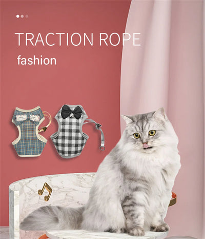 Arnés de Tracción para Gatos con Correas Ajustables Antideslizantes - Image 9