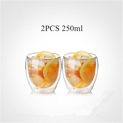 Taza de Café Doble con Vidrio Resistente al Calor - Image 34