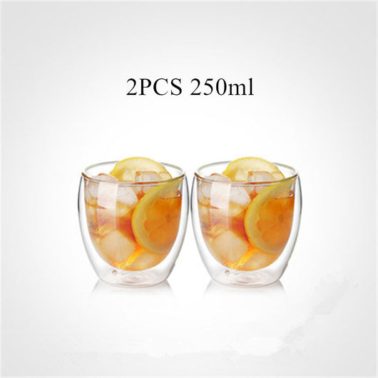 Taza de Café Doble con Vidrio Resistente al Calor - Image 34