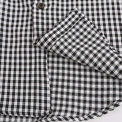 Camisa Manga Larga Hombre con Contraste de Costuras - Image 4