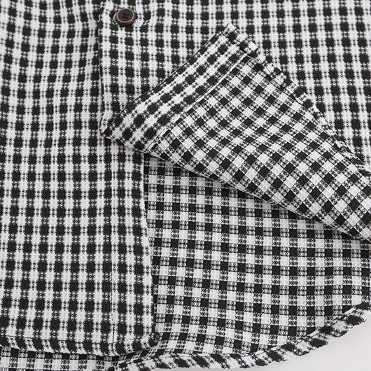 Camisa Manga Larga Hombre con Contraste de Costuras - Image 4