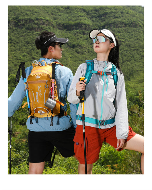 Mochila de Senderismo AZELA 30L Naranja - Resistente para Trekking y Montañismo - Image 38